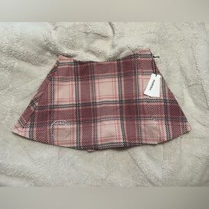 Marysia Checked Plaid Skirt Skort NWT